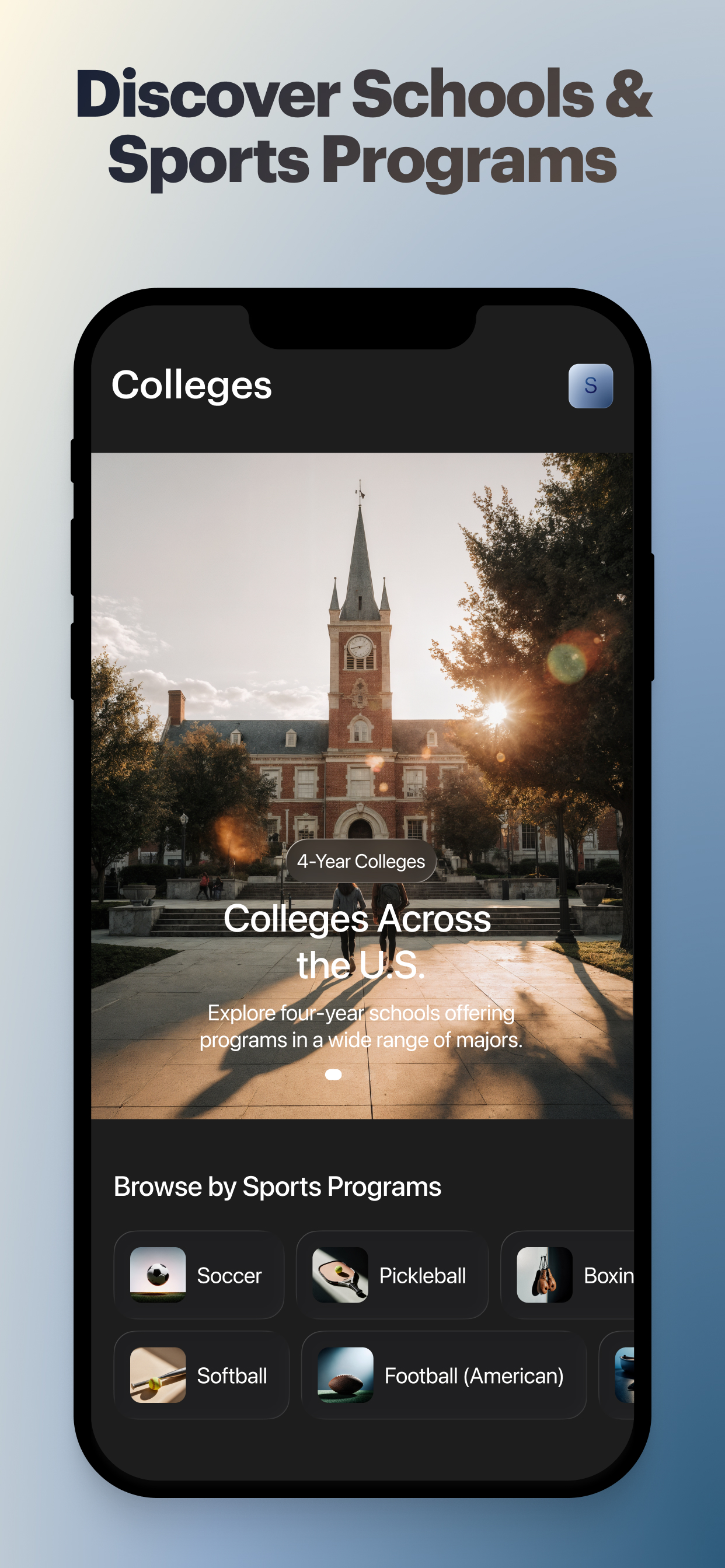 Discover colleges